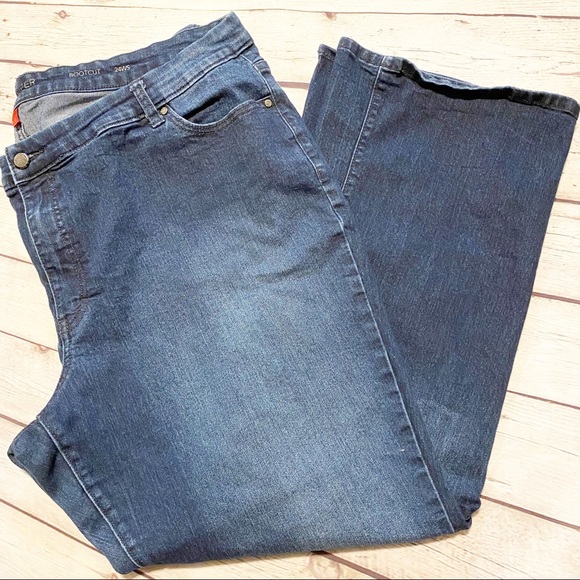 Jennifer Lopez Denim - Jennifer Lopez Plus Size Bootcut Jeans 24WS